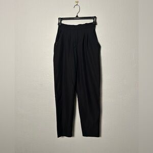 lululemon athletica Black High-Waist Relaxed Tapered Trousers